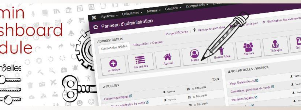 Le module de tableau de bord Joomla! ultime