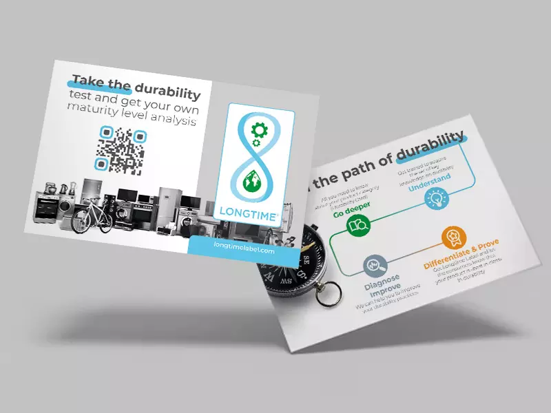 Cartes recto-verso créer par com3elles