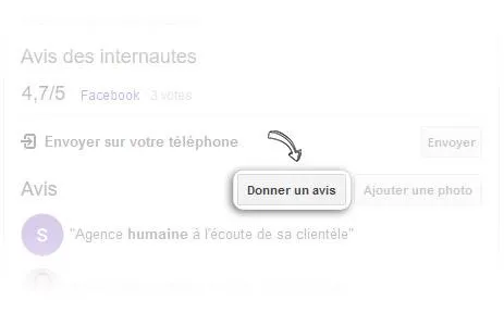 donner un avis lien