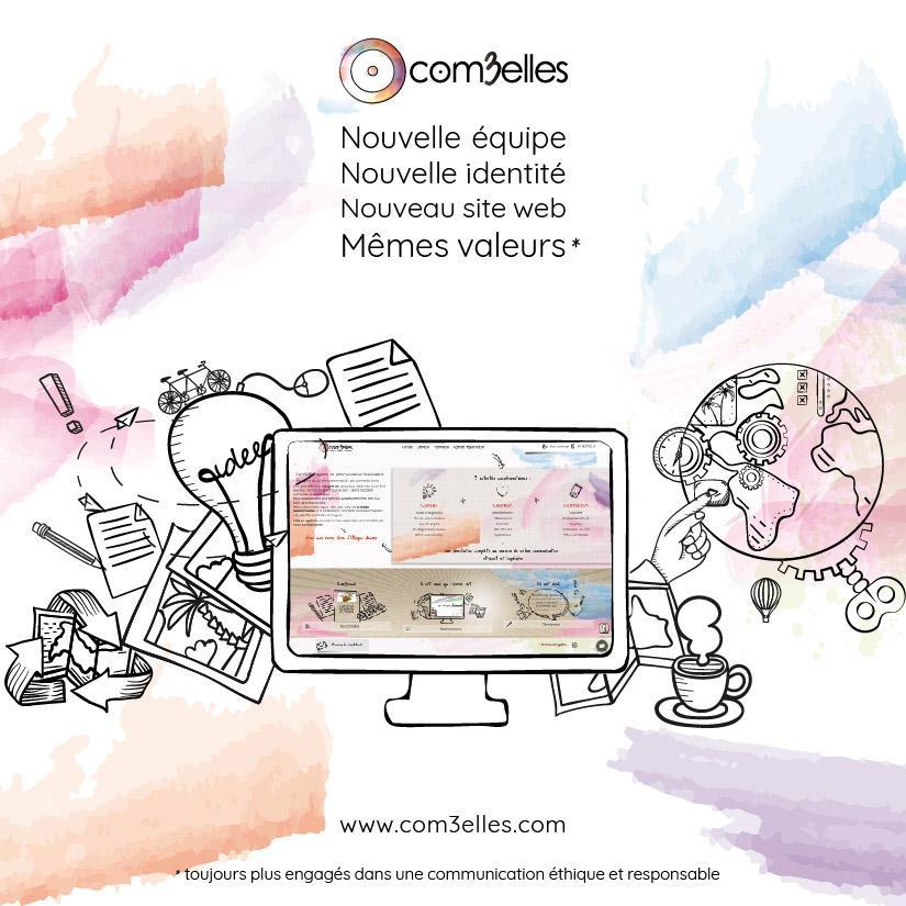 Nouvelle équipe, nouvelle identité, nouveau site web mais mêmes valeurs
