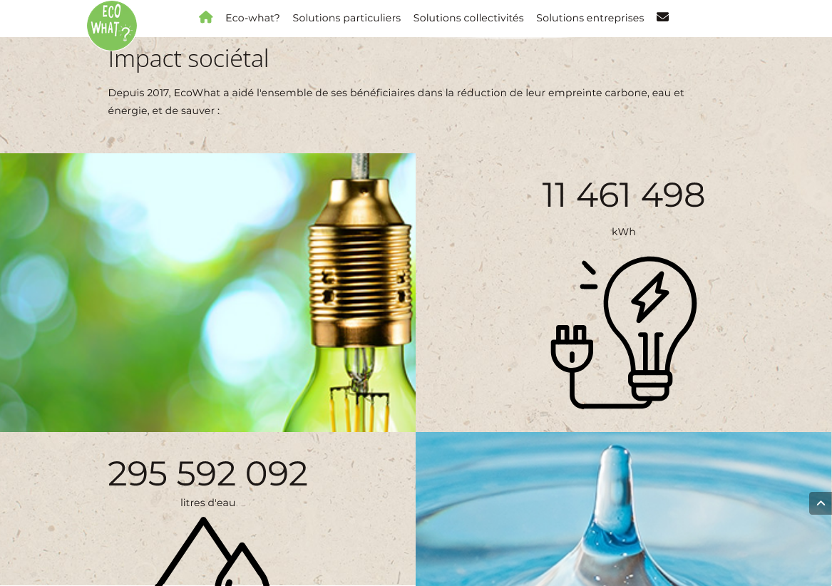 Page d'accueil du site proincipal