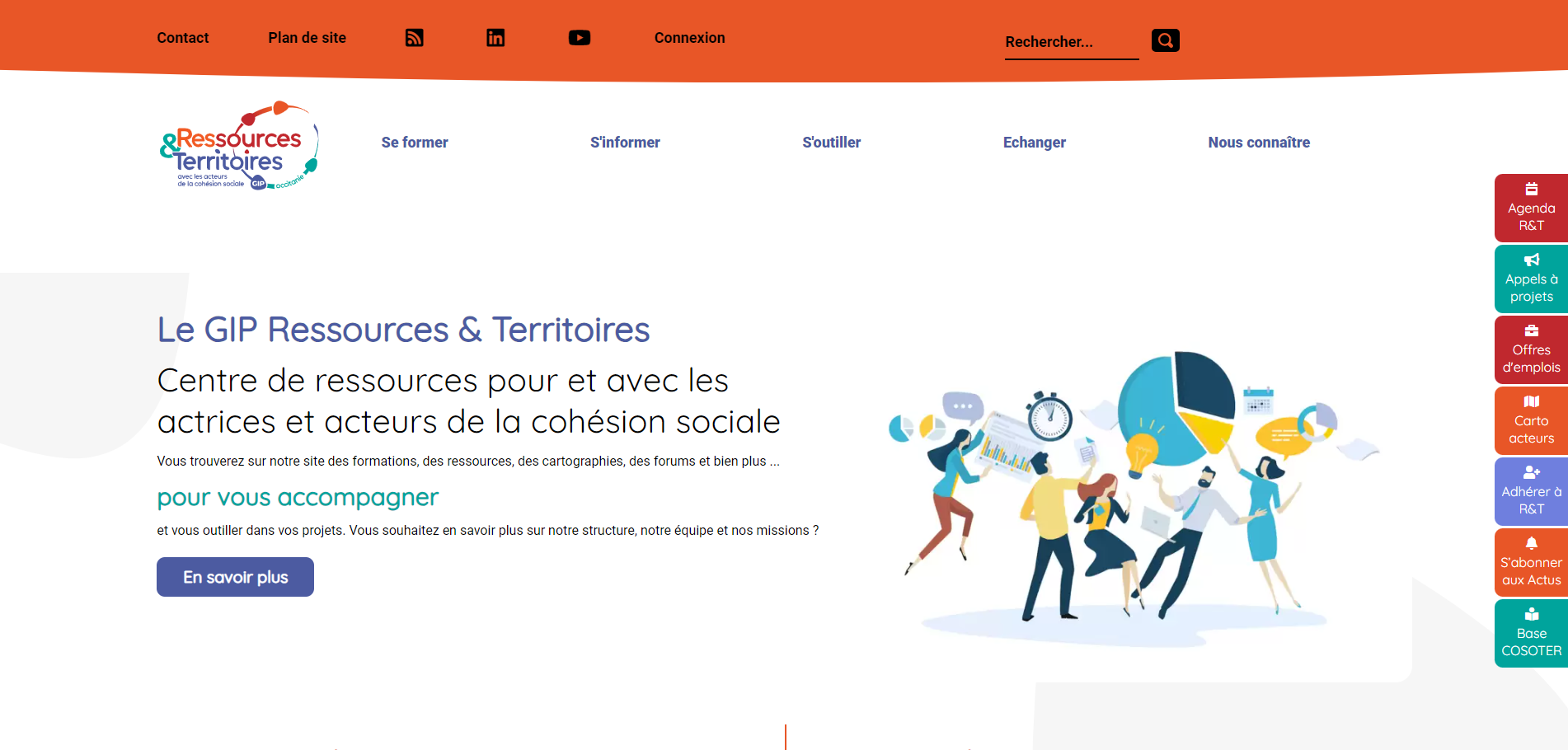 Refonte du portail Ressources et Territoires