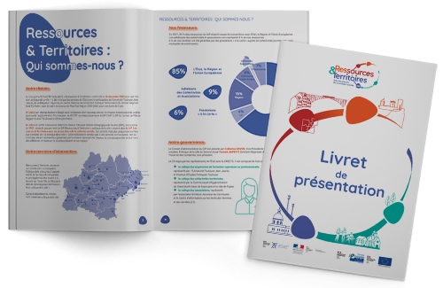 Conception d'un livret de présentation pour le rapport d'activité annuel